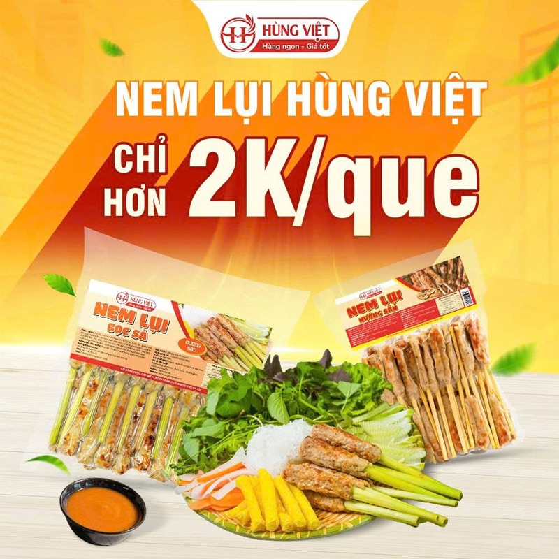 Nem lụi bọc sả giá sỉ ổn định