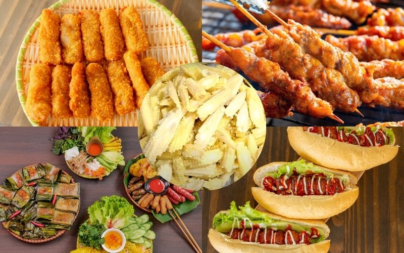 Những món ăn đi kèm với bắp non siêu ngon