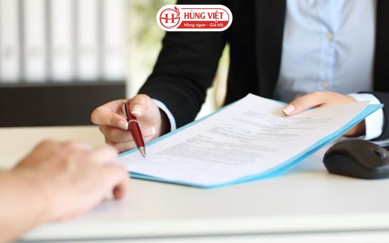Chốt đơn hàng và ký kết hợp đồng đại lý
