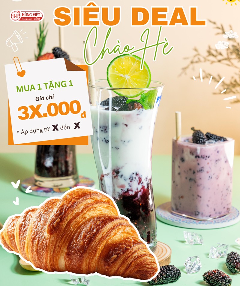 Chương trình mua 1 tặng 1 trong khung giờ vàng