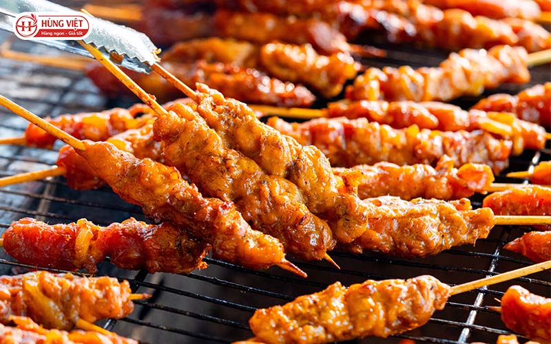 Cách Nướng Thịt Xiên Không Bị Cháy