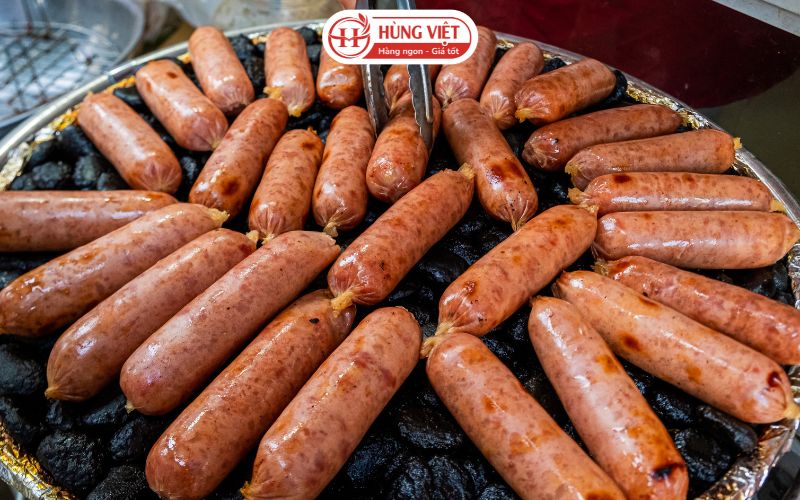 Phân Phối Sỉ Lạp Xưởng Nướng Đá Bình Dương Chuẩn Vị Hà Khẩu 