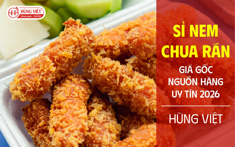 Sỉ Nem Chua Rán Thanh Hóa Giá Gốc