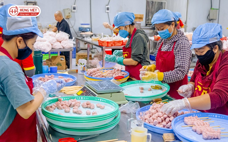 Nguồn thực phẩm chế biến sẵn bán rất chạy tại các quán ăn Hải Phòng