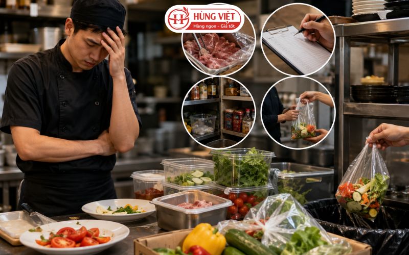 Những nguyên nhân khiến quán ăn thường xuyên thất thoát nguyên liệu
