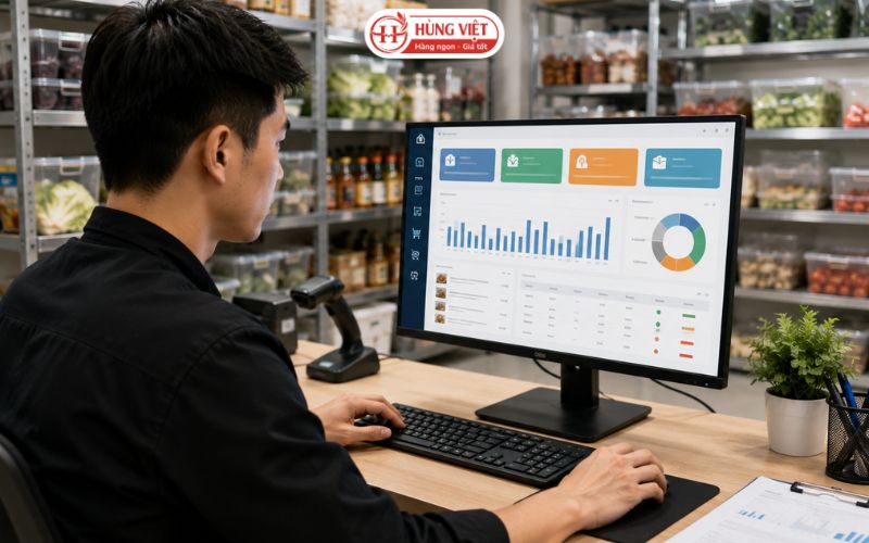 Sử dụng phần mềm quản lý kho