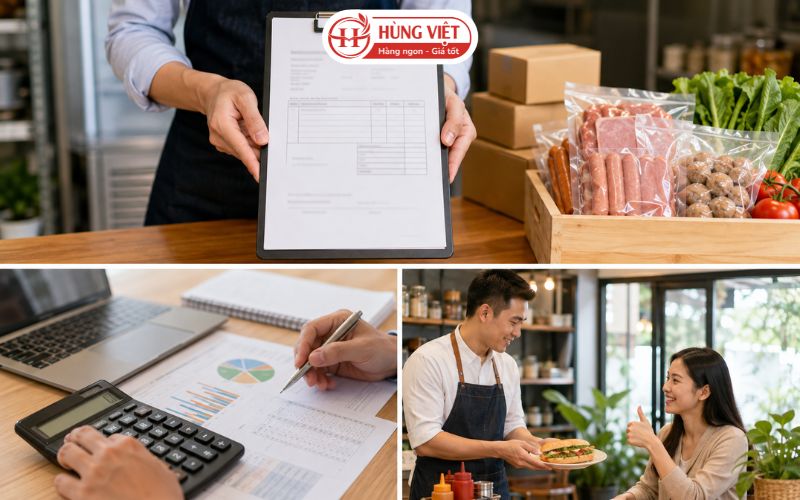 Tại sao việc chọn nguồn sỉ thực phẩm có hóa đơn VAT lại quan trọng?