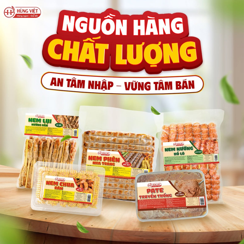 Hùng Việt với danh mục sản phẩm đa dạng, đáp ứng mọi nhu cầu kinh doanh
