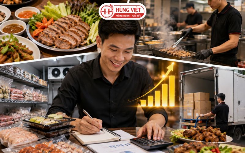 Nỗi lo của chủ quán khi tìm kho thực phẩm cho quán nhậu giá sỉ